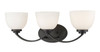 Ashton 3 Light Vanity  in Bronze (443-3V-BRZ)