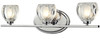 Hale 3 Light Vanity  in Chrome  (3023-3V-LED)