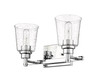 Bohin 2 Light Vanity in Chrome (464-2V-CH)
