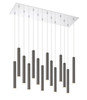 Z-Lite Forest 14 Light Chandelier in Chrome (917MP12PBL-LED-14LCH)