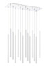 Z-Lite Forest 14 Light Chandelier in Chrome (917MP24-WH-LED-14LCH)