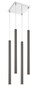 Forest 4 Light Chandelier in Chrome (917MP24-PBL-LED-4SCH)