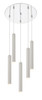 Forest 5 Light Chandelier in Chrome (917MP12-BN-LED-5RCH)