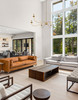 Z-Lite Arrington 6 Light Chandelier in Rubbed Brass (2301-63RB)