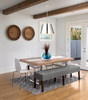Z-Lite Katie 1 Light Chandelier in Polished Nickel (6014-18PN)