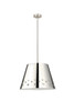 Z-Lite Katie 1 Light Chandelier in Polished Nickel (6014-18PN)