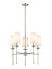 Z-Lite Emily 5 Light Chandelier in Brushed Nickel (3033-5BN)
