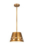 Katie 1 Light Pendant in Rubbed Brass (6014-12RB)