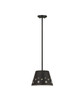 Z-Lite Katie 1 Light Pendant in Matte Black (6014-12MB)