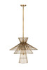Alito 6 Light Chandelier in Rubbed Brass (6015-6RB)