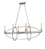 Z-Lite Persis 6 Light Chandelier in Old Silver (3000-6OS)