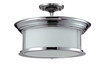 Sonna 3 Light Semi Flush Mount in Chrome (2003SF-CH)