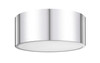 Harley 2 Light Flush Mount in Chrome (2302F2-CH)