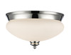 Amon 2 Light Flush Mount in Chrome (721F2-CH)