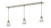 Annora 3 Light Island/Billiard in Brushed Nickel (428MP-3BN)