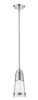 Ethos 1 Light Mini Pendant in Brushed Nickel (1922MP-BN-LED)
