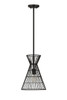 Alito 1 Light Pendant in Matte Black (6015MP-MB)