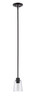 Z-Lite Bohin 1 Light Pendant in Matte Black (464MP-MB)