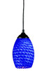 Jazz 1 Light Pendant in Sand Black (131-BLUE)