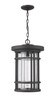 Jordan 1 Light Outdoor Chain Mount Ceiling Fixture in Oil Rubbed Bronze (570CHXL-ORB)