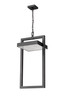 Luttrel 1 Light Outdoor Chain Mount Ceiling Fixture in Black (566CHXL-BK-LED)