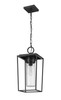 Sheridan 1 Light Outdoor Chain Mount Ceiling Fixture in Black (594CHM-BK)