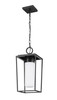 Sheridan 1 Light Outdoor Chain Mount Ceiling Fixture in Black (595CHM-BK)