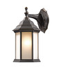 Waterdown 1 Light Outdoor Wall Light in Oil Rubbed Bronze (T21-ORB-F)