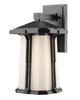 Harbor Lane 1 Light Outdoor Wall Light in Black (542B-BK)