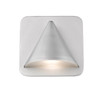 Obelisk 1 Light Outdoor Wall Light in Silver (578SL-LED)