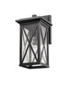 Brookside 1 Light Outdoor Wall Light in Black (583M-BK)