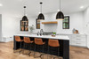 Z-Lite Z-Studio 1 Light Pendant in Satin Black (6012P12-SBK)