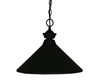 Pendant Lights 1 Light Pendant in Matte Black (100701MB-MMB)