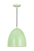 Z-Lite Z-Studio 1 Light Pendant in Mint (6012P12-MIN)