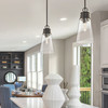 Wentworth 1 Light Pendant in Plated Bronze (2300P8-BP)