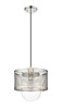 Kipton 1 Light Pendant in Polished Nickel (3037P11-PN)