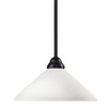 Riviera 1 Light Pendant in Bronze (2114MP-BRZ-AMO14)