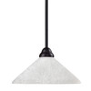 Riviera 1 Light Pendant in Bronze (2114MP-BRZ-AWL14)