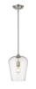 Joliet 1 Light Pendant in Brushed Nickel (473P9-BN)