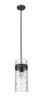 Z-Lite Fontaine 3 Light Pendant in Matte Black (3035P9-MB)