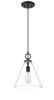 Z-Lite Harper 1 Light Pendant in Matte Black (3034P11-MB)
