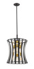 Geist 6 Light Pendant in Bronze Gold (446-18BZGD)
