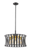 Geist 5 Light Pendant In Bronze Gold (446-20BZGD)
