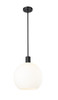 Margo 1 Light Pendant in Matte Black (7500P14-MB)