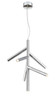 Z-Lite Forest 6 Light Pendant in Chrome (917-6CH-LED)