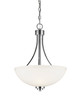 Ashton 3 Light Pendant In Chrome (443P-CH)