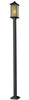 Vienna Outdoor Post Light in Oil Rubbed Bronze (548PHB-536P-ORB)
