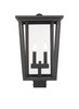 Seoul 2 Light Outdoor Post Mount Fixture in Oil Rubbed Bronze (571PHBS-ORB)