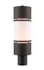 Luminata Outdoor LED Post Mount Light in Deep Bronze (560PHB-DBZ-LED)