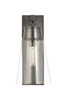 Z-Lite Wentworth 1 Light Wall Sconce in Plated Bronze (2300-1SL-BP)